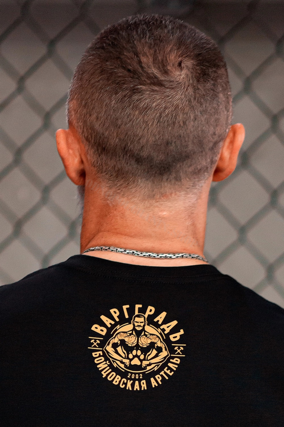 ФУТБОЛКА ВАРГГРАДЪ МУЖСКАЯ ЧЁРНАЯ "MMA" 