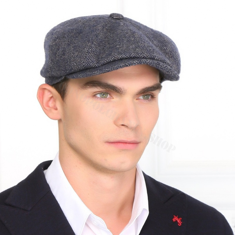 Кепка Stetson Hatteras Woolrich Herringbone 