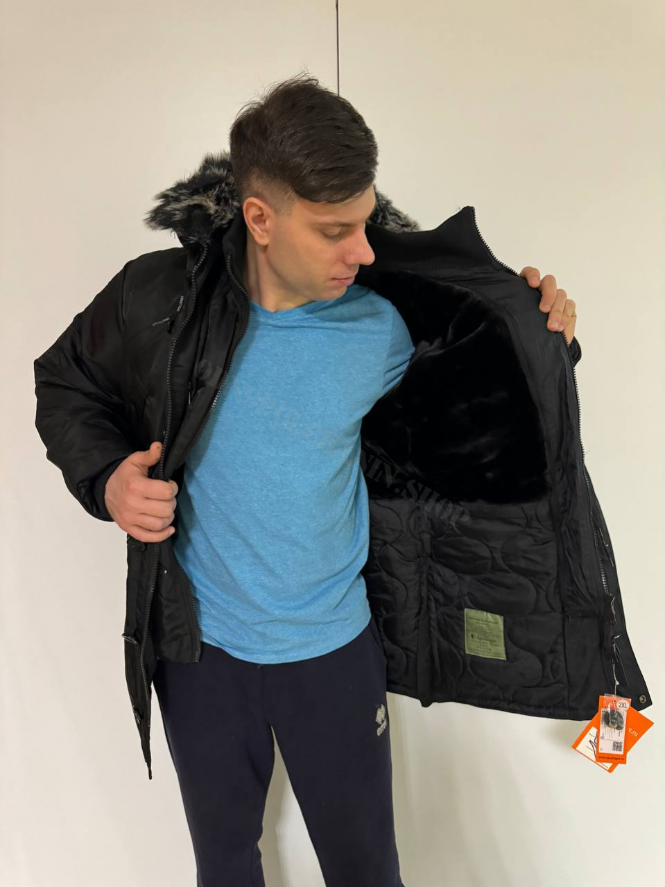 Apolloget EVERREST (мех) Black/Black 
