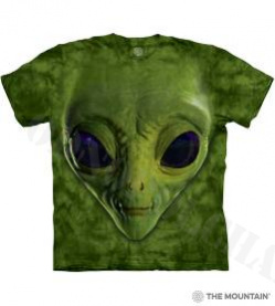 Футболка MOUNTAIN Green Alien Face/инопл. 