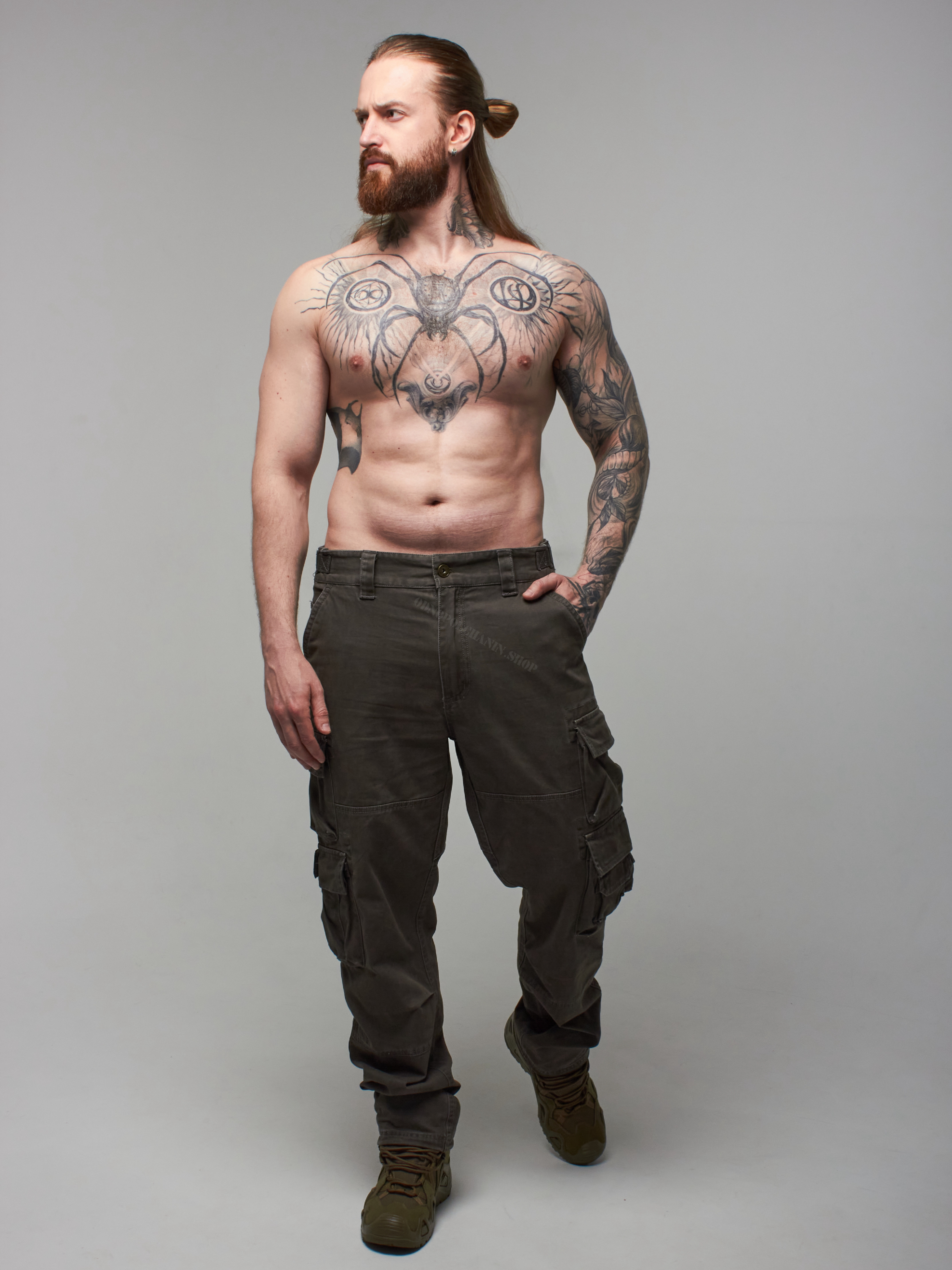 брюки Zeus oliva 