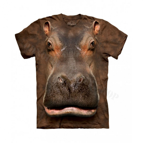Футболка MOUNTAIN Hippo Head/бегимот 