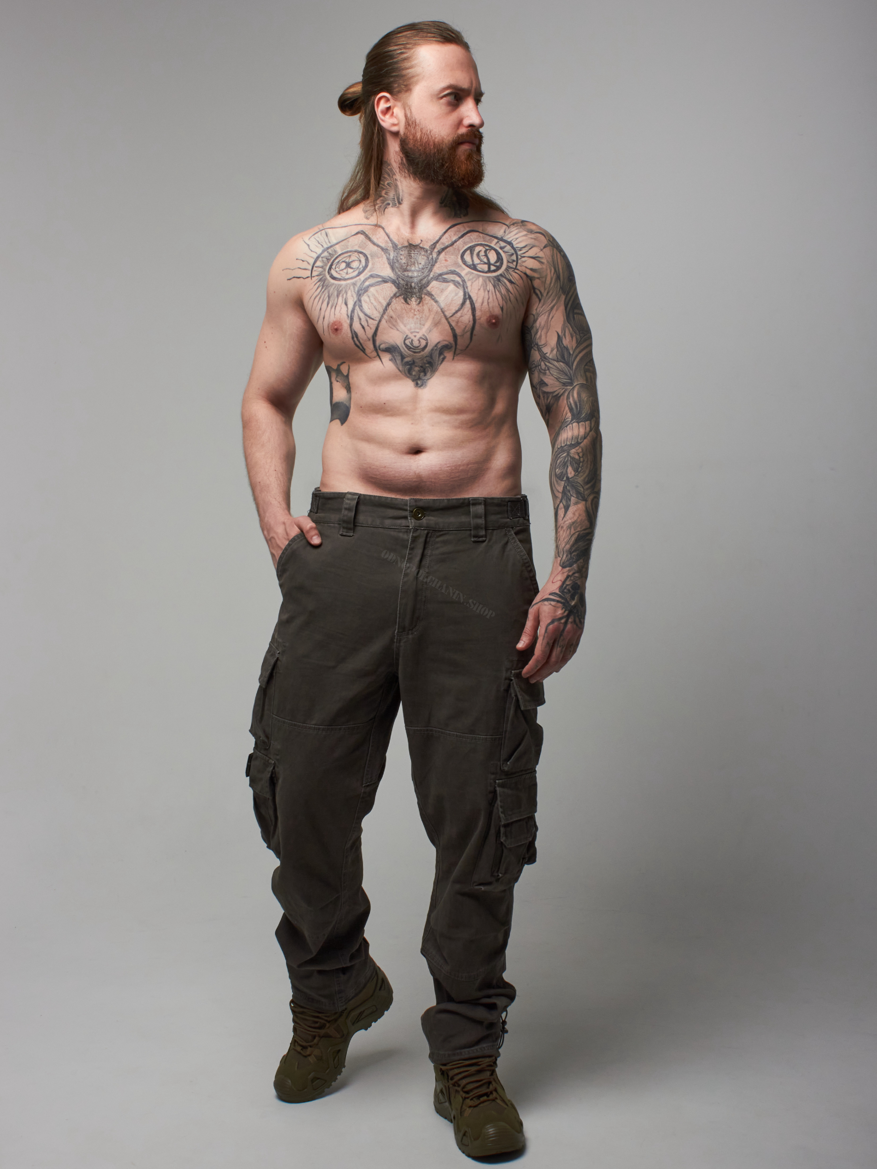брюки Zeus oliva 