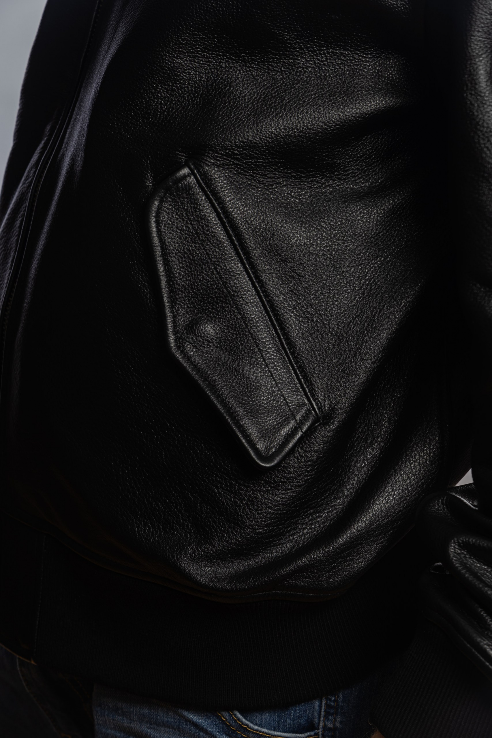 МУЖСКОЙ КОЖАНЫЙ БОМБЕР MA-1 LEATHER 