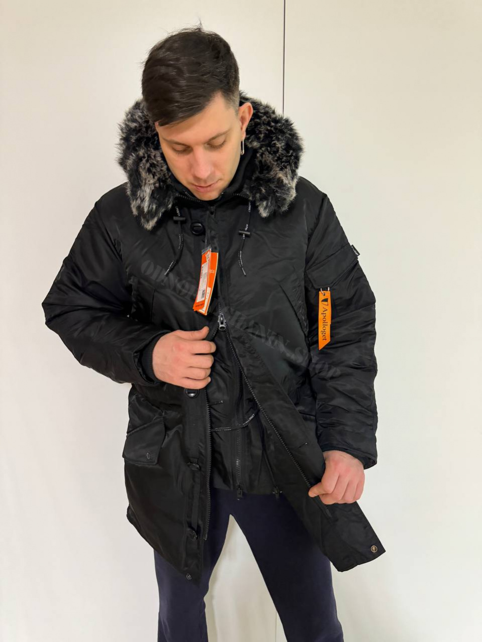 Apolloget EVERREST (мех) Black/Black 