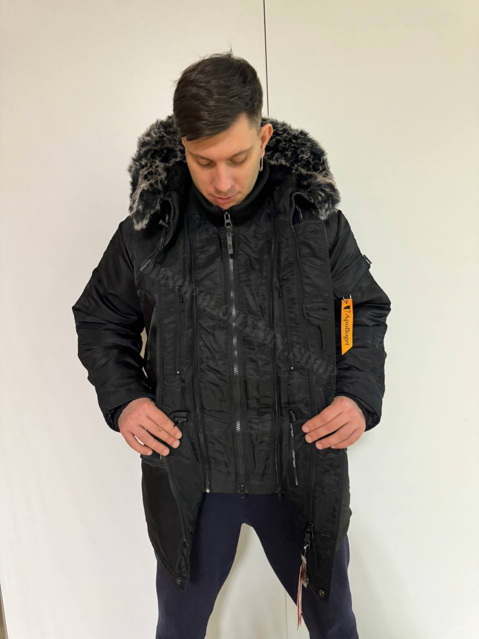 Apolloget EVERREST (мех) Black/Black 