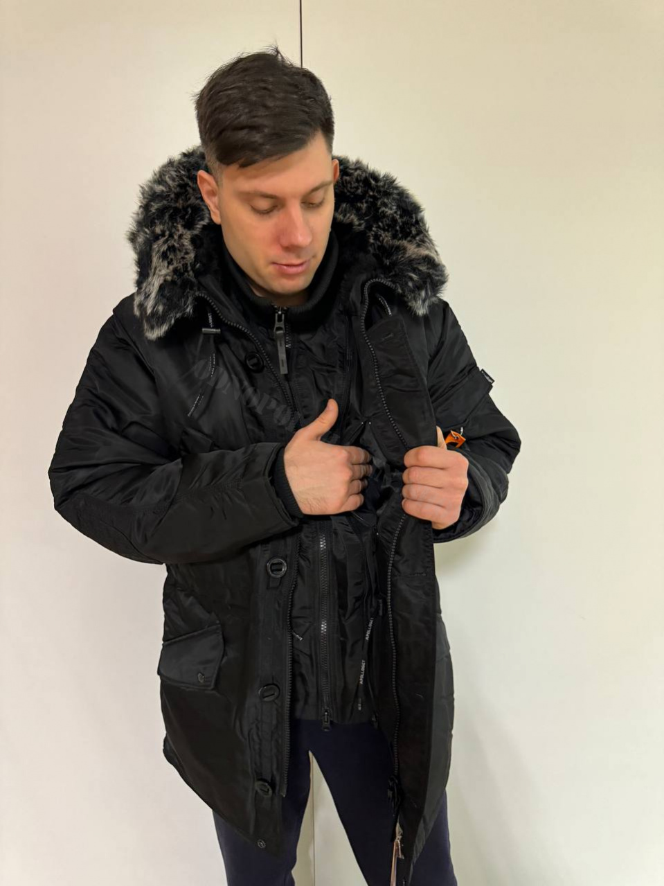 Apolloget EVERREST (мех) Black/Black 